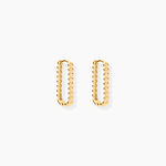 Cr&eacute;oles Lutgardis Or Jaune - Boucles d'oreilles cr&eacute;oles Femme | Histoire d&rsquo;Or