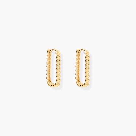 Cr&eacute;oles Lutgardis Or Jaune - Boucles d'oreilles cr&eacute;oles Femme | Histoire d&rsquo;Or