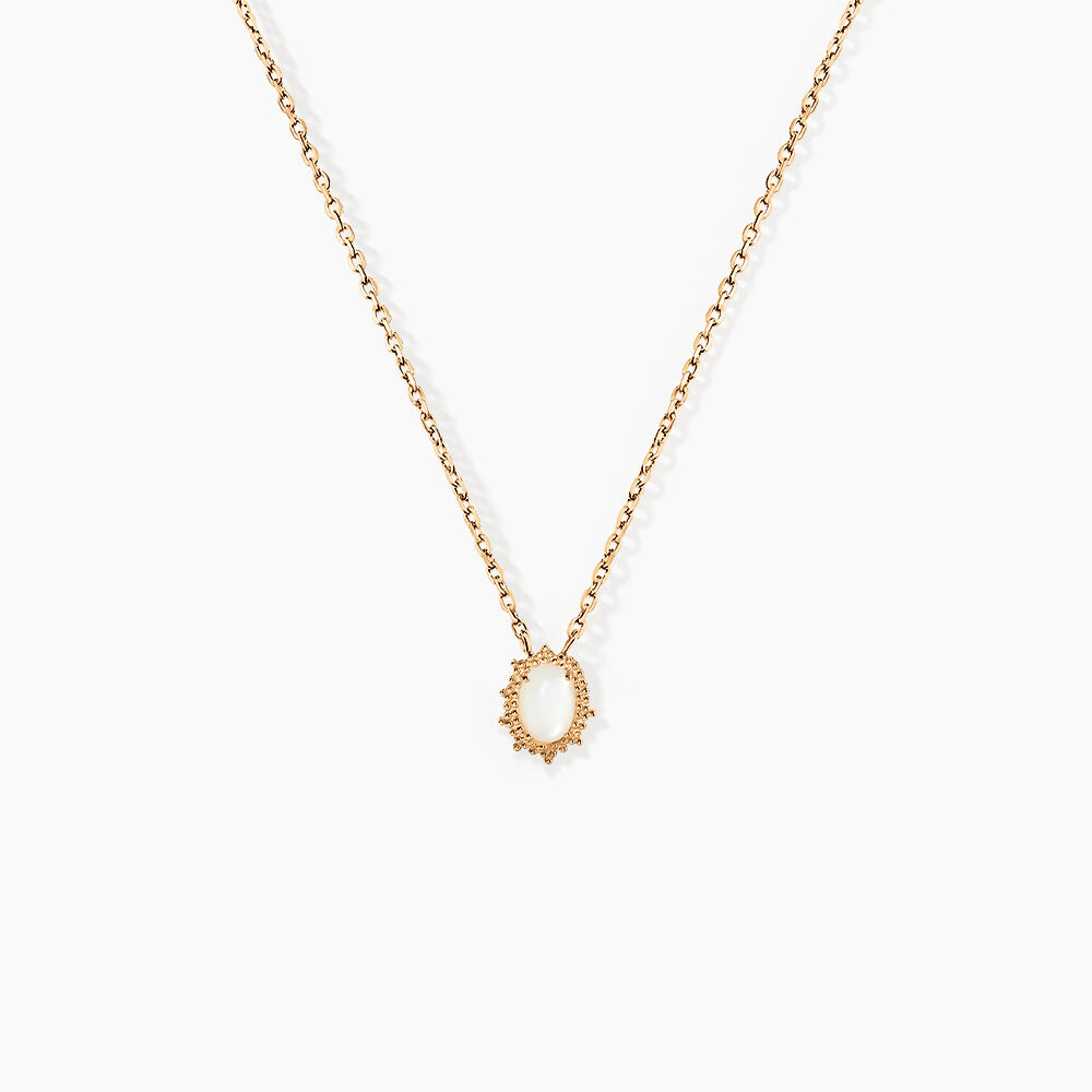 Collier pierre shop de lune femme