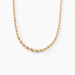 Collier Cordelia Danilo Maille Corde Et Venitienne - Chaines Femme | Histoire d&rsquo;Or