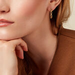 Boucles D'oreilles Pendantes Lilla Plaqu&eacute; Or Jaune - Boucles d'oreilles fantaisie Femme | Histoire d&rsquo;Or