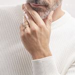 Chevali&egrave;re Hide Plaqu&eacute; Or Oxyde De Zirconium - Chevali&egrave;res Homme | Histoire d&rsquo;Or