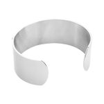 Bracelet Manchette Imagine Tamera Acier Blanc Lapis Lazuli - Bracelets manchettes Femme | Histoire d&rsquo;Or