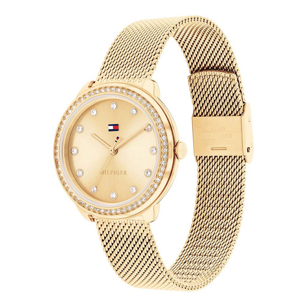 Montre Tommy Hilfiger Demi Doré - Montres Femme | Histoire d’Or