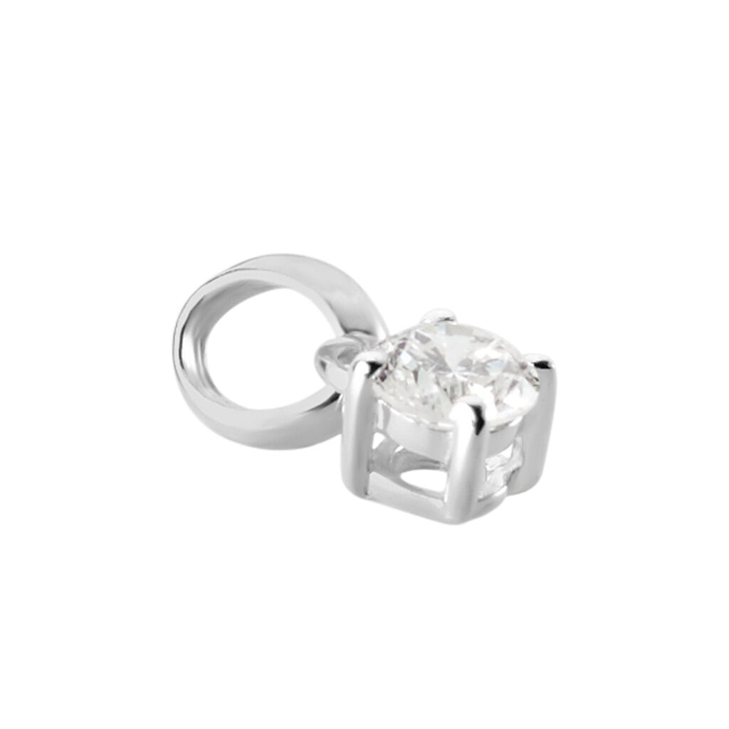 Pendentif Aphrodite Or Blanc Diamant - Pendentifs Femme | Histoire d’Or