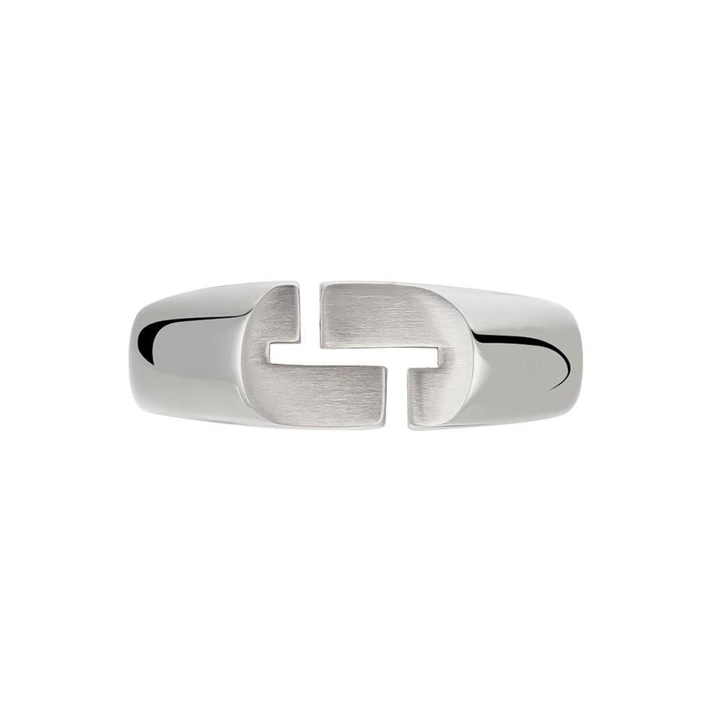 Bague Jourdan Jok Acier Blanc - Bagues fantaisie Homme | Histoire d&rsquo;Or