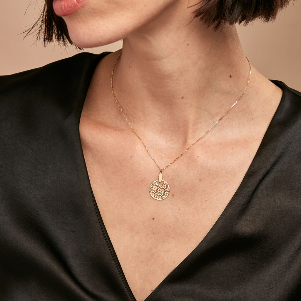 Collier Sina Or Jaune - Colliers Femme | Histoire d’Or
