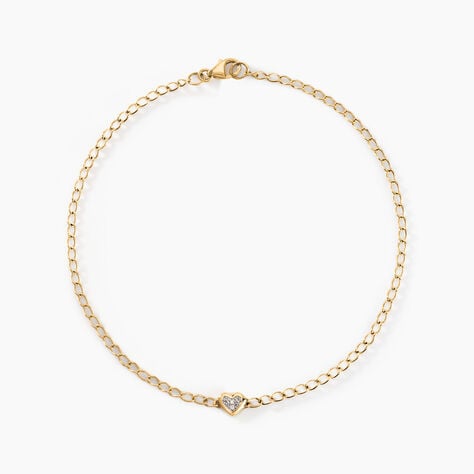 Bracelet Mahe Or Jaune Diamant - Bracelets Femme | Histoire d’Or
