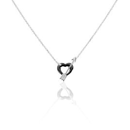 Collier Argent Blanc Céramique - Colliers fantaisie Femme | Histoire d’Or