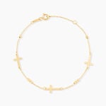 Bracelet Cruza Or Jaune - Bracelets Femme | Histoire d&rsquo;Or