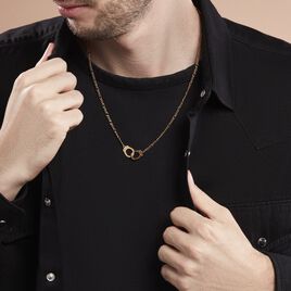 Collier Vasili Plaqué Or Jaune - Colliers Homme | Histoire d’Or