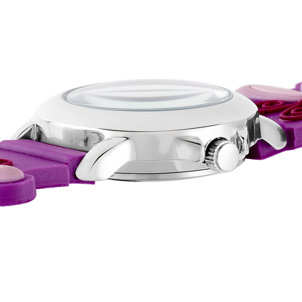 Montre Upp Libellule Violet Et Rose - Montres Enfant | Histoire d’Or