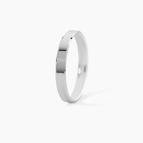 Alliance Judoca Or Blanc  - Alliances 18 carats Unisex | Histoire d&rsquo;Or