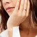 Bague Emotion Or Jaune Emeraude Diamant - Bagues avec pierre Femme | Histoire d’Or