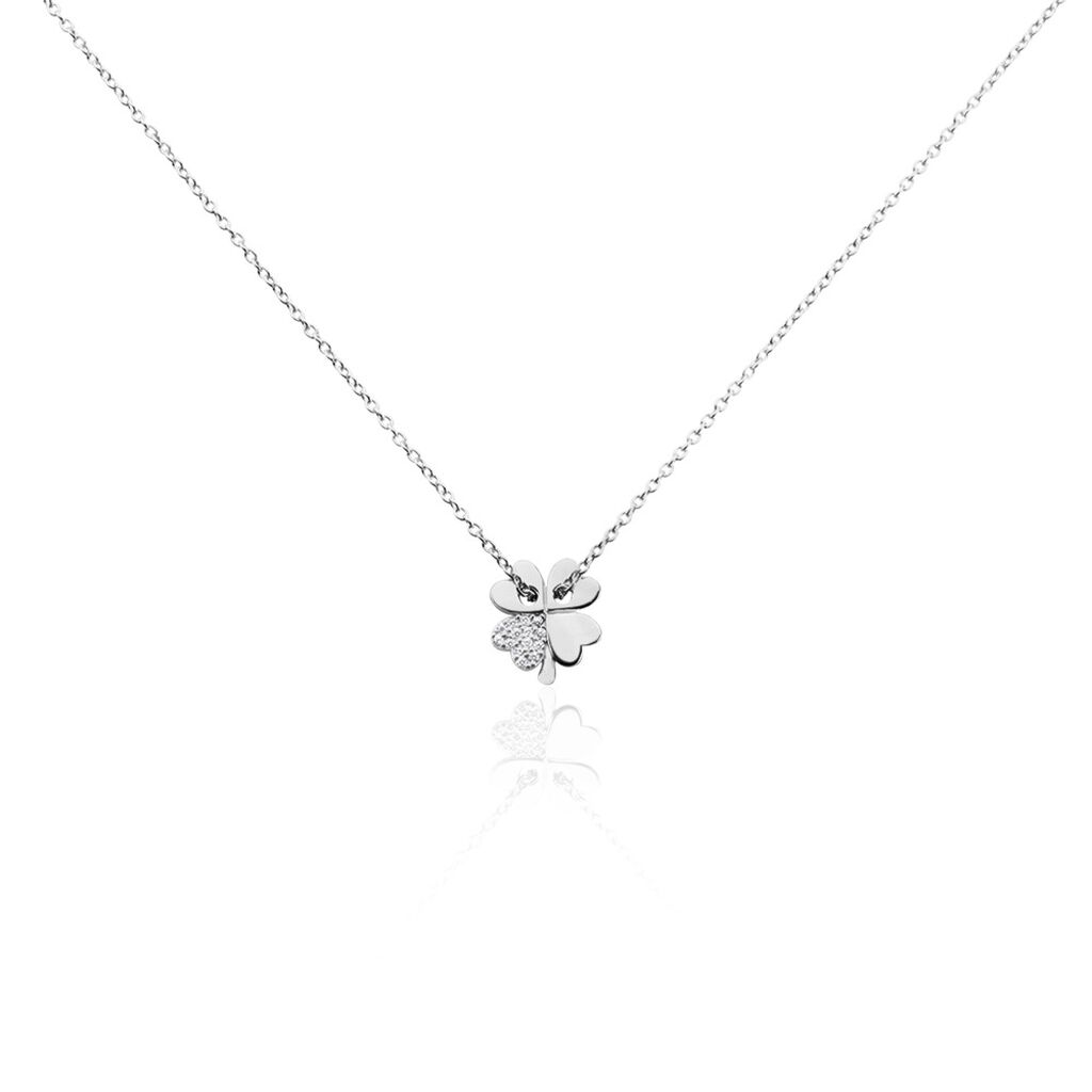 Collier Argent Tancrede Oxydes De Zirconium - Colliers fantaisie Femme | Histoire d’Or