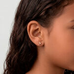 Boucles D'oreilles Puces Or Rose Lison Alphonsine - Clous d'oreilles Enfant | Histoire d&rsquo;Or