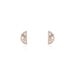 Boucles D'oreilles Puces Argent Rose Donella Oxyde De Zirconium - Boucles d'oreilles fantaisie Femme | Histoire d’Or