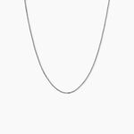 Cha&icirc;ne Clementine Argent Blanc - Chaines Femme | Histoire d&rsquo;Or