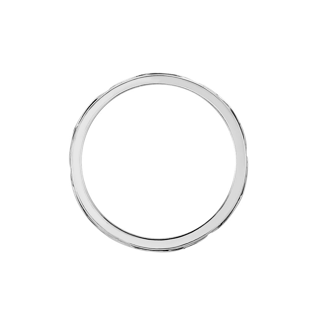 Bague Viking Argent Blanc - Bagues Homme | Histoire d’Or