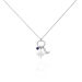 Collier Evyna Argent Blanc Oxyde De Zirconium - Colliers Etoile Femme | Histoire d’Or