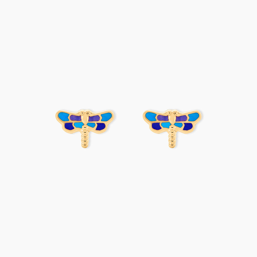 Boucles D'oreilles Puces Nomusa Or Jaune - Nouveautés Enfant | Histoire d’Or