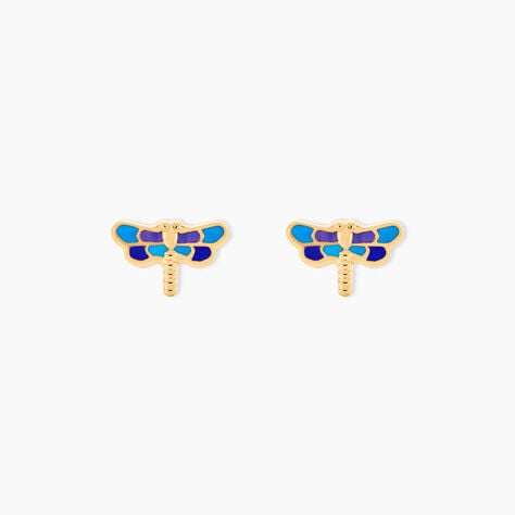Boucles D'oreilles Puces Nomusa Or Jaune - Nouveautés Enfant | Histoire d’Or
