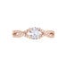 Bague Karin Argent Rose Oxyde De Zirconium - Bagues solitaires Femme | Histoire d’Or