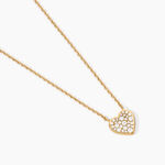 Collier Nafissa Plaque Or Jaune Oxyde De Zirconium - Colliers Femme | Histoire d&rsquo;Or