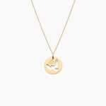 Pendentif Anny Colombe Or Jaune - Pendentifs Bapt&ecirc;me Famille | Histoire d&rsquo;Or