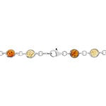 Bracelet Argent Blanc Rosalie Ambres - Bracelets Femme | Histoire d&rsquo;Or
