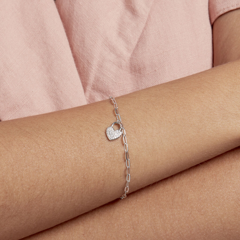 Bracelet Perico Argent Oxyde De Zirconium - Bracelets fantaisie Femme | Histoire d’Or