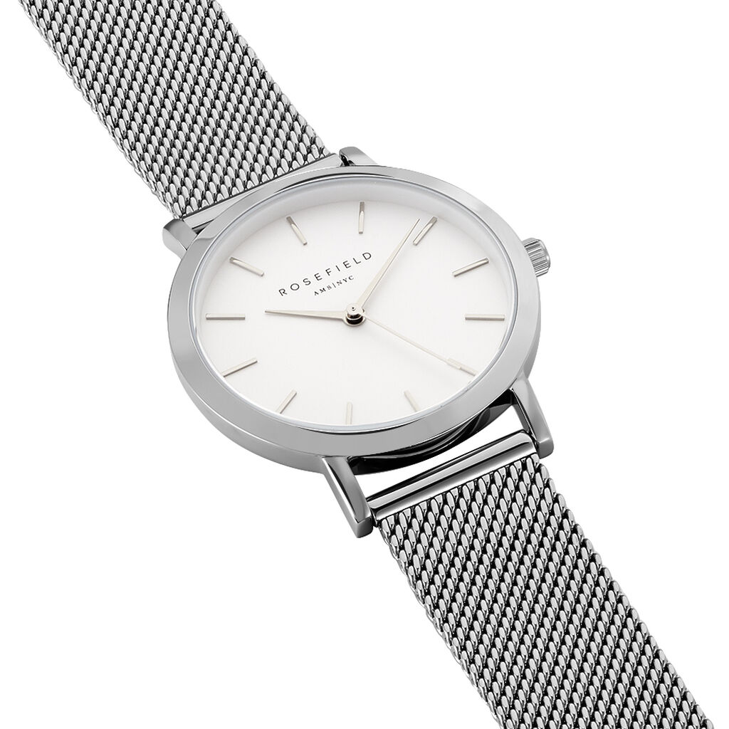 Montre Rosefield The Tribeca Blanc - Montres Femme | Histoire d’Or