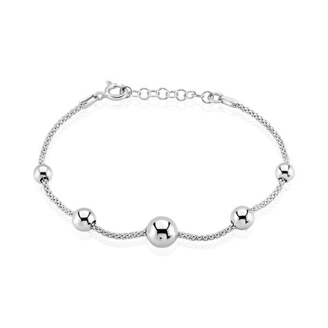 Bracelet Catarina Argent Blanc - Bracelets Femme | Histoire d&rsquo;Or