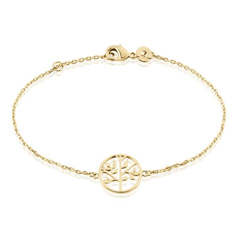 Bracelet Plaque Or Jaune Galvina - Bracelets Femme | Histoire d’Or
