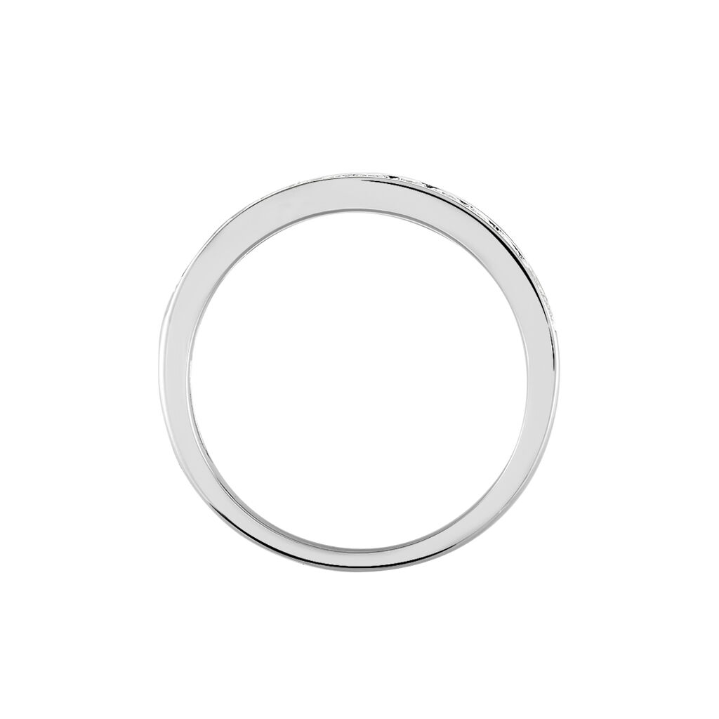 Alliance Rhea Or Blanc Diamant - Alliances Femme | Histoire d’Or
