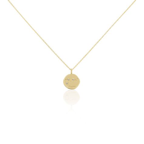 Collier Iago Plaqué Or Oxydes De Zirconium - Colliers Femme | Histoire d’Or