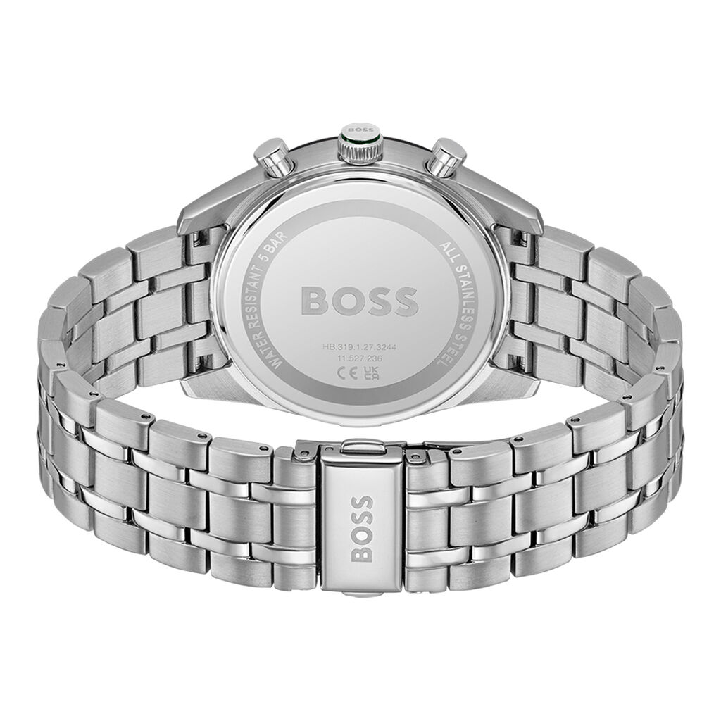 Montre Boss Tourmaster Vert - Id&eacute;es cadeaux Homme | Histoire d&rsquo;Or
