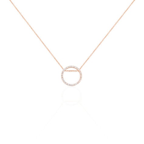 Collier Alysone Argent Rose Oxyde De Zirconium - Colliers fantaisie Femme | Histoire d’Or