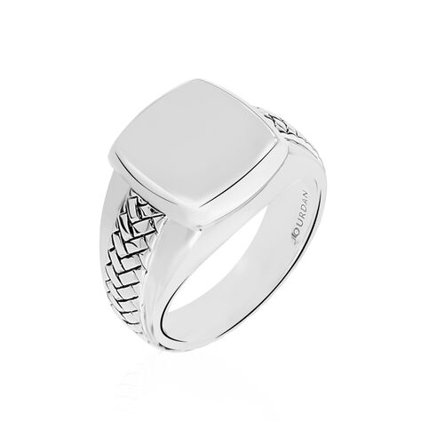 Bague Argent Blanc - Bagues Homme | Histoire d&rsquo;Or
