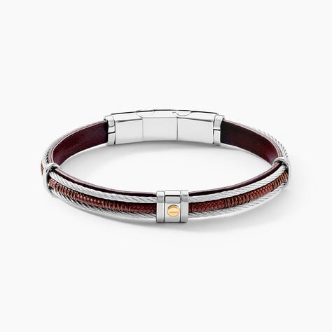 Bracelet Jourdan Egra Acier Bicolore - Bracelets Homme | Histoire d&rsquo;Or