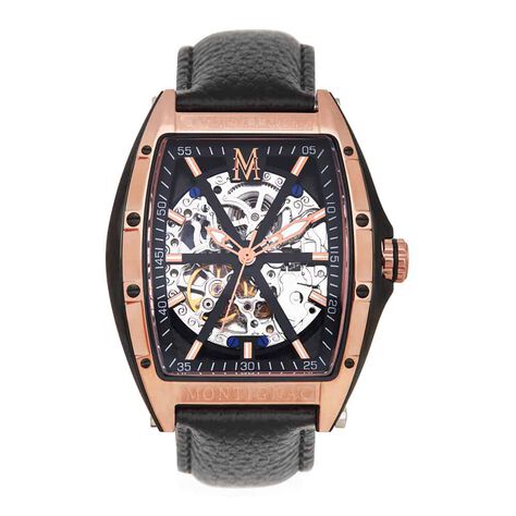 Montre Montignac Dt Automatique Noir - Montres Homme | Histoire d’Or
