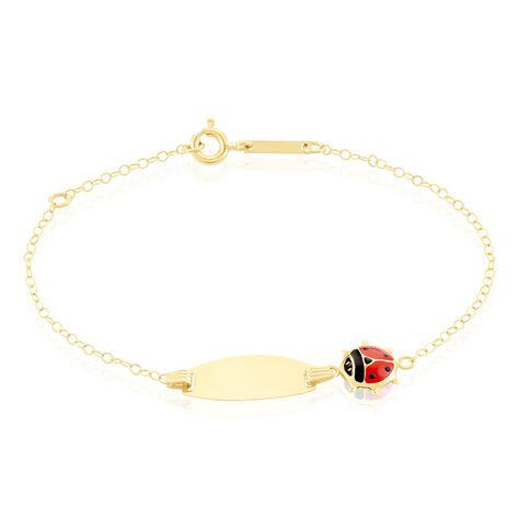 Bracelet Identité Gaspardine Maille Forçat Or Jaune - Bracelets Communion Enfant | Histoire d’Or