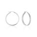 Créoles Django Argent Blanc Oxyde De Zirconium - Boucles d'oreilles créoles Femme | Histoire d’Or