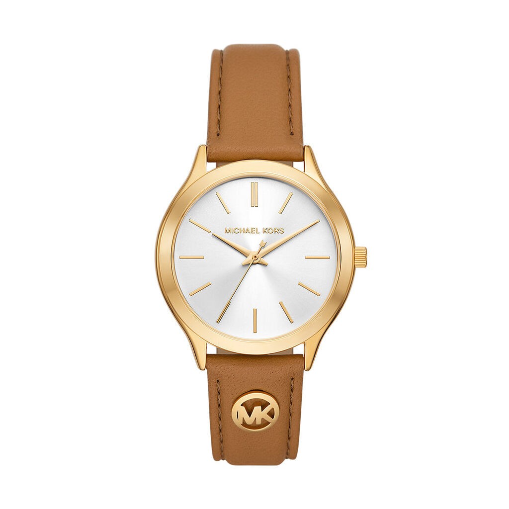 Montre Michael Kors Slim Runway Blanc - Montres Femme | Histoire d’Or