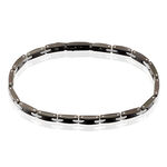 Bracelet Jourdan Homme Dinema Acier Argente - Bracelets Homme | Histoire d&rsquo;Or