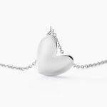 Collier Te Amo Argent Blanc - Colliers fantaisie Femme | Histoire d&rsquo;Or