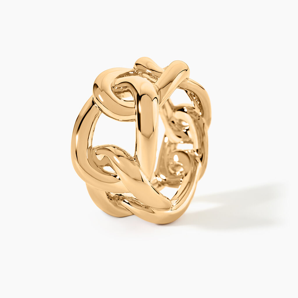 Bague Rodya Plaqu&eacute; Or Jaune - Bagues Femme | Histoire d&rsquo;Or