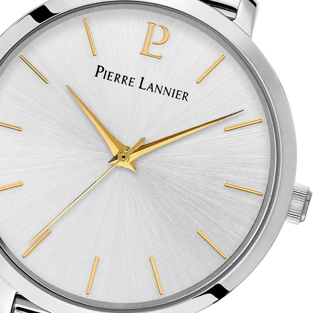 Montre Pierre Lannier Chouquette Argent&eacute; - Montres Femme | Histoire d&rsquo;Or