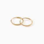 Cr&eacute;oles Dominae Or Jaune - Boucles d'oreilles cr&eacute;oles Femme | Histoire d&rsquo;Or