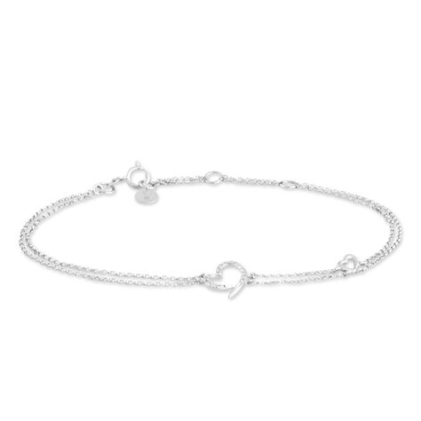 Bracelet Louise Or Blanc Diamant - Bracelets Femme | Histoire d’Or